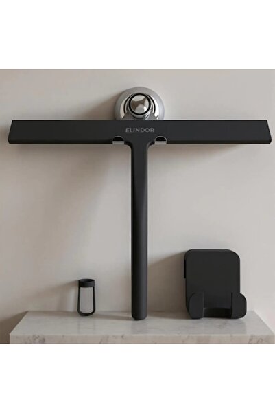 Elindor ® Racletă de geamuri, Ștergător ideal pentru băi, cabine de duș, parb...