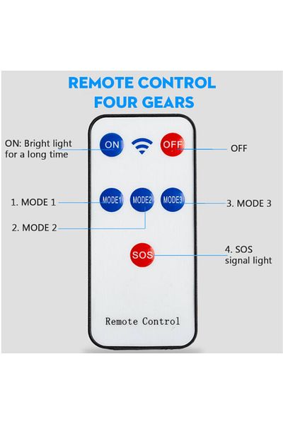 OEM Solar garden lamp 10 COB, motion sensor, easy control with remote control, on/off button