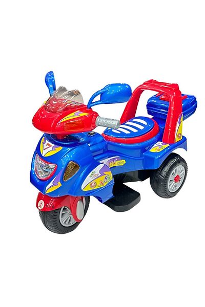 rexa Toyhouse Racing Turbo Bike – 6V Rechargeable Ride-On Motorbike for Kids (94 x 50.1 x 62.7 cm)