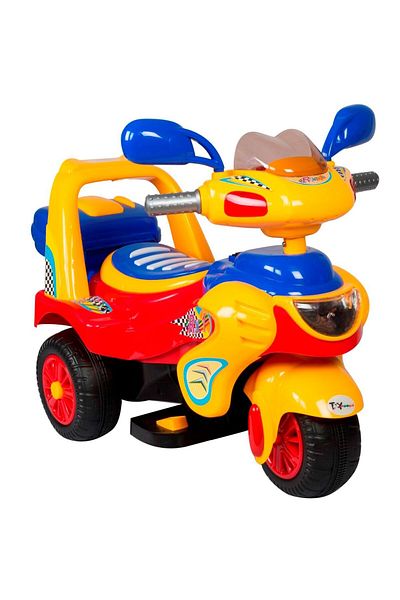 rexa Toyhouse Racing Turbo Bike – 6V Rechargeable Ride-On Motorbike for Kids (94 x 50.1 x 62.7 cm)