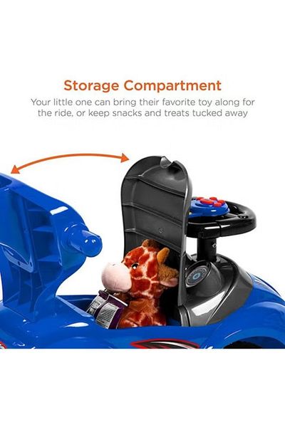 rexa 3-In-1 Push And Pedal Ride On Toy