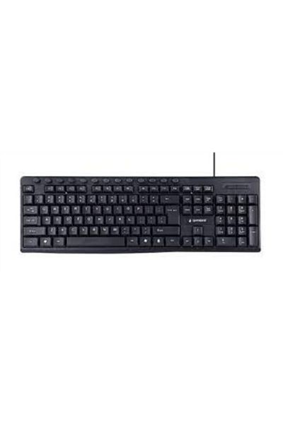 Gembird | Klawiatura multimedialna | KB-UM-107 | Multimedialna | Przewodowa | USA | Czarna