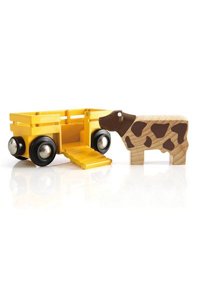 BRIO Wagon with cow