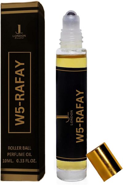 JAN LONDON Essential Attar Oil 10ml | Non-Alcoholic Unisex Roll-On | Inspired by Invictus (W5-RAFAY)