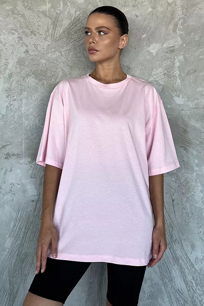 GÜLSELİ Tricou roz Basic Casual pentru damă