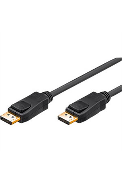 goobay | Kabel DisplayPort | Męski | 20 pin DisplayPort | Męski | 20 pin DisplayPort | 3 m | Czarny
