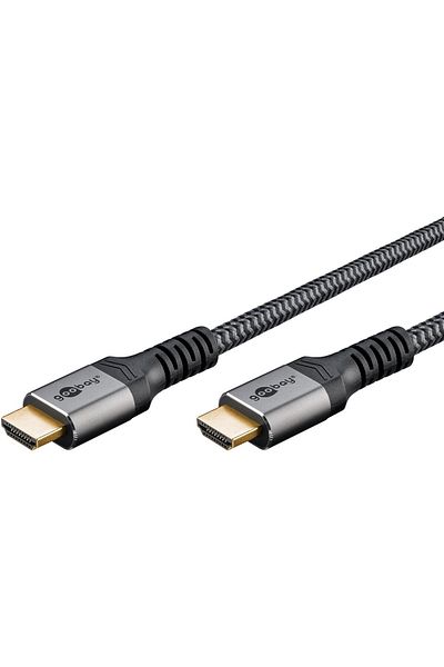 goobay | 64994 Cablu HDMI de mare viteză cu Ethernet | HDMI la HDMI | 2 m