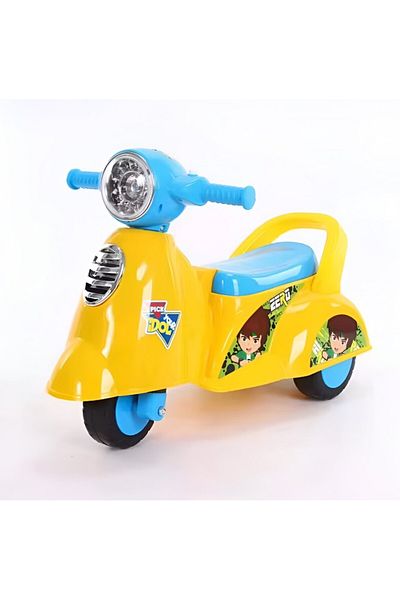 rexa Baby Sliding Ride-On Car Toy with Music & Lights – Push Car for Toddlers