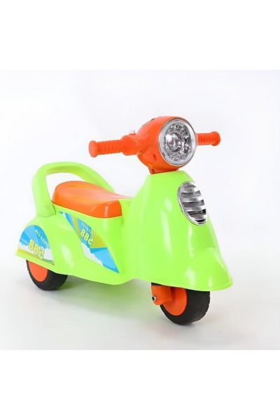 rexa Baby Sliding Ride-On Car Toy with Music & Lights – Push Car for Toddlers
