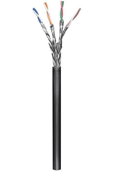 goobay | CAT 6 | Kabel masowy | SFTP, PiMF | Szary | 100 m