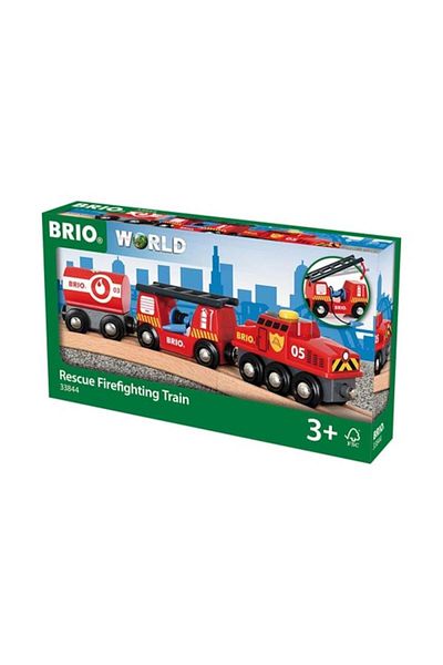 BRIO Trenulet pompieri