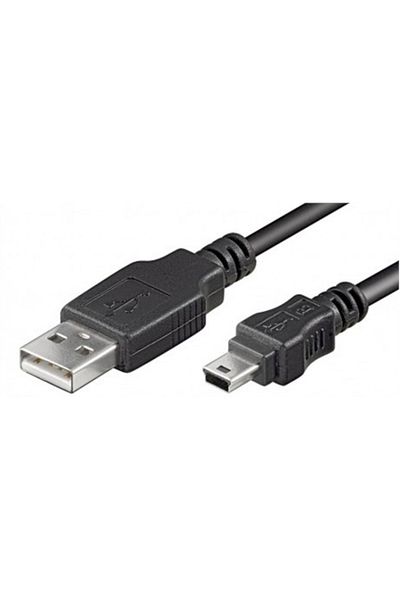 LogiLink | Kabel USB | Męski | Mini-USB Typ B | Męski | 4-pinowy USB Typ A | Czarny | 1,8 m