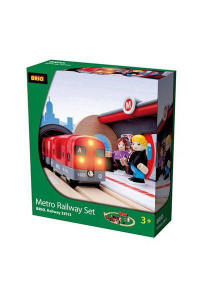 BRIO Subway train set