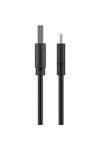 goobay | Kabel USB-C | Męski | 4-pinowy USB typu A | Męski | 24-pinowy USB-C | Czarny | 3 m