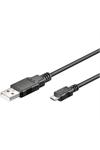 LogiLink | Kabel USB | Męski | 5-pinowy Micro-USB Typ B | Męski | 4-pinowy USB Typ A | Czarny |
