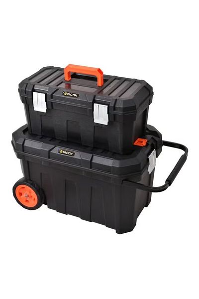 Tactix Rolling Tool Box 2-in-1 TTX-320310 Multicolor