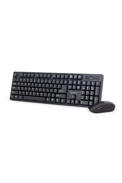 Gembird | Tastatură și mouse | KBS-W-01 | Set tastatură și mouse | Wireless