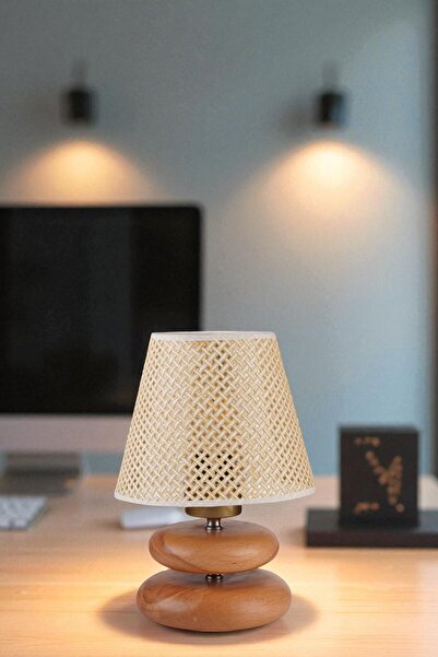 Lumexx MARS NATUREL PETEK ABAJURLU MASA LAMBASI