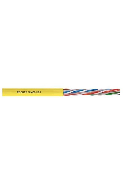 REÇBER RECBER CABLU UTP CAT6 LSZH 23AWG GALBEN