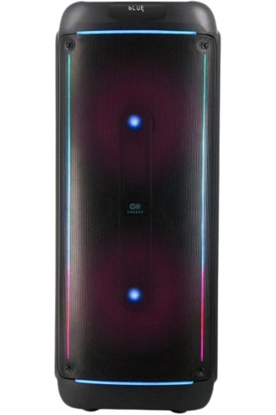 Engage Party Speaker (EPS1522), Black - 120w Bluetooth Speaker With Built-in Disco Lights Mic/guitar