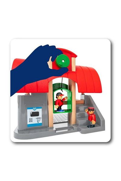 BRIO Train set with train station