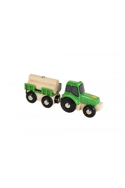 MEGOBİNE Where World 33799 – Tractor with Wooden Pendant Tip, Colour Ztml Syft 1139610