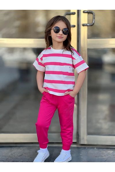 ninita kids Seasonal Embroidered Girls' Tracksuit Set