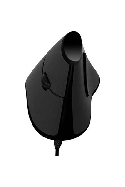 LogiLink | Ergonomiczna mysz pionowa | ID0158 | Optyczna | Przewodowa | Czarna