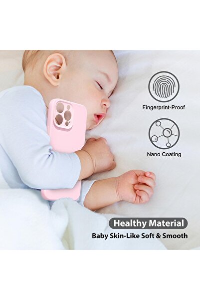 Flippy Προστατευτική θήκη ματ TPU, Flippy, για Apple iPhone 16 Pro Max, Πλήρης Κάλυψη, Ροζ