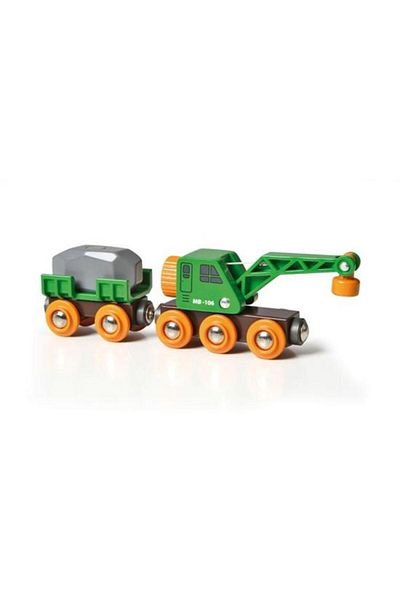 BRIO Wagon with crane