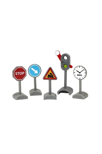 BRIO Traffic sign set