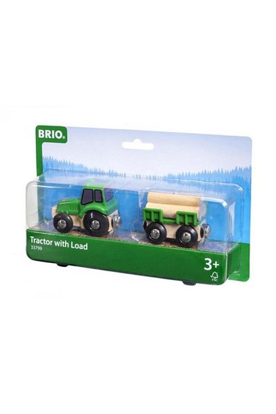 MEGOBİNE Where World 33799 – Tractor with Wooden Pendant Tip, Colour Ztml Syft 1139610