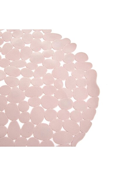 decorev Αντιολισθητικό χαλάκι μπάνιου και ντους με βεντούζα - Ροζ