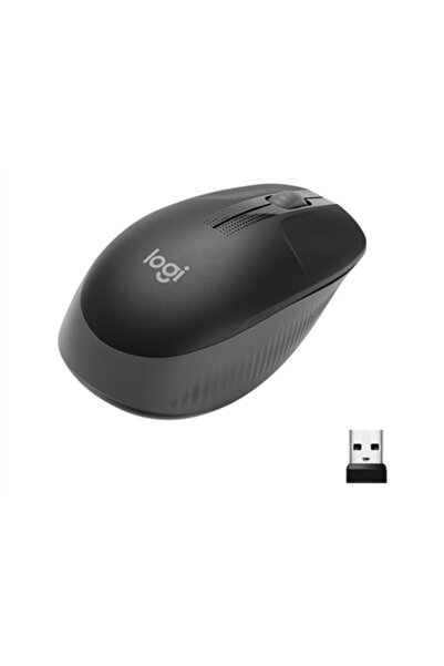 logitech | Mysz pełnowymiarowa | M190 | Bezprzewodowa | USB | Kolor grafitowy