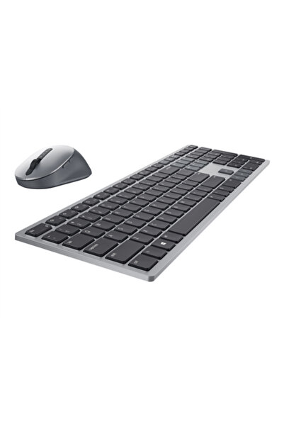 3dmodellemeofisi Tastatură și mouse multi-dispozitiv Premier | KM7321W | Wireless | Ucraineană | Gri titan