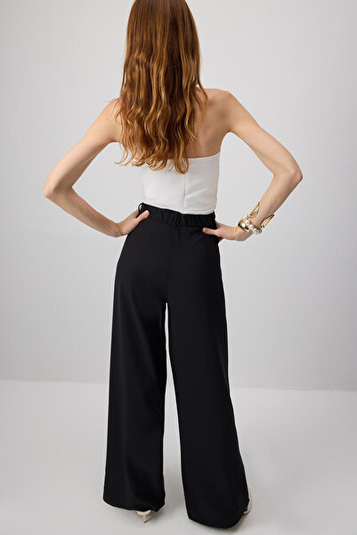 Touché Privé PLEATED CREPE TROUSERS
