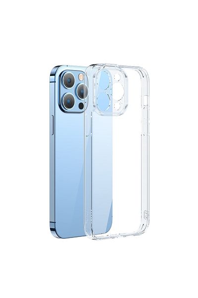 Baseus Glass Case etui szklane do iPhone 13 Pro Max 6.7'' 2021 + zestaw czyszczący