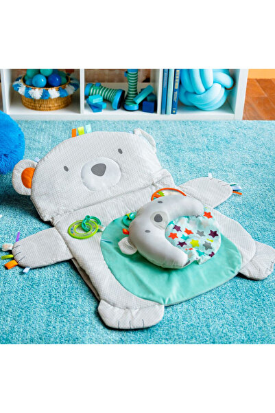 Bright Starts لعبة دببة وقت الاستلقاء على البطن، من عمر 0 إلى 36 شهرًا