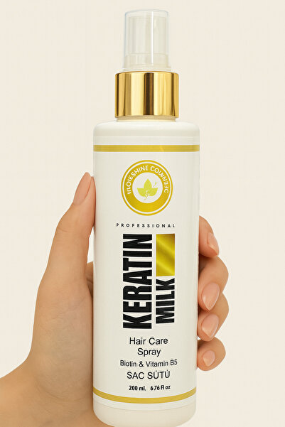 ARON SHİNE COSMETİC ARON SHINE COSMETIC Keratin Milk Saç Bakım Spreyi 200 ml