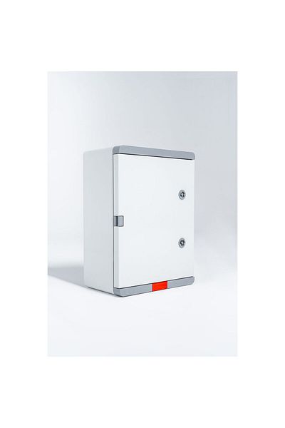 PLASTIM HB-ABS Electrical Panel 30x40x17cm Gray Door IP67 IK08