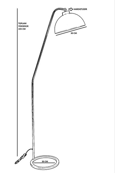 Lumexx DELTA TURUNCU RETRO BAŞLIKLI LAMBADER