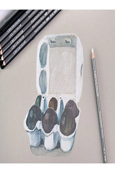 arttone Canson A5 200 Gr 20 Sheets Carrying Case Cretacolor 6'+3 Aquarell Waterable Graduated Pen