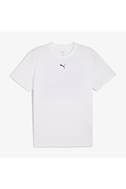 Puma Γραφικό εικονογραφημένο ανδρικό μπλουζάκι προπόνησης σε λευκό χρώμα