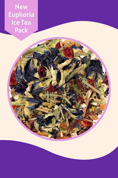 Mim and More Euphoria Ice Tea Pack - Cold Tea Package, 5X20 g