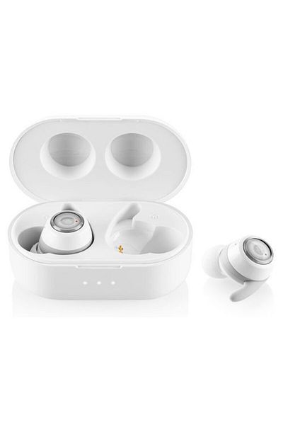 Gogen Căști TWS Mate, True Wireless Stereo, Bt 5.0, Microfon, IPX4, 5 MW, Alb