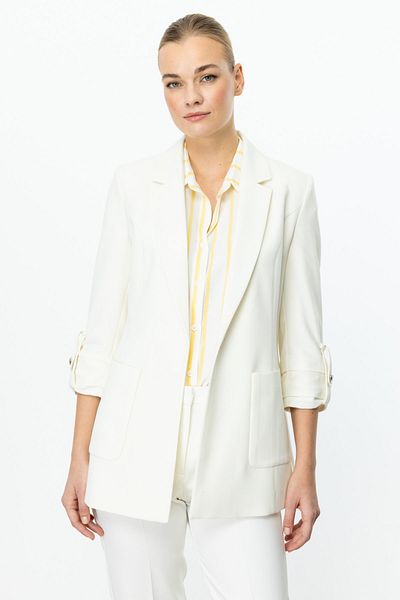 Ekol Bag Pocket Jacket with Epaulettes on the Sleeve