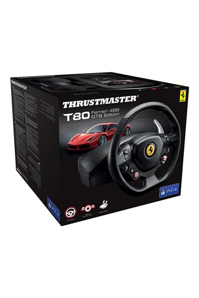 Thrustmaster Kierownica T80 Ferrari 488 GTB Edition - Kierownica do gier wyścigowych