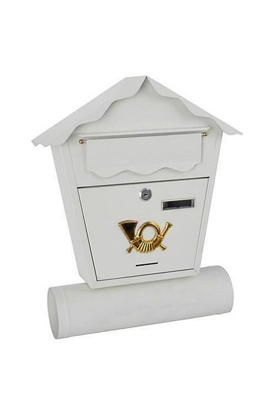 Strend Pro Mailbox, white, 44x37x10 cm, Nestor