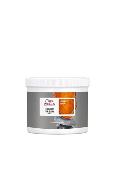 Wella Mască de aplicare a culorii Color Fresh – Strălucire de cupru 500 ml