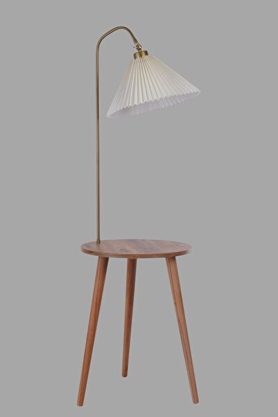 Lumexx ATLAS NATUREL-ESKİTME LAMBADER PİLELİ KREM ABAJURLU